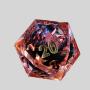 Orange Dragon Eye Resin Dice Set - D&D RPG Wholesale
