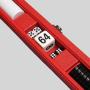 Red Leather Backgammon Chess Set - Kids Game with Table