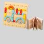 Wooden Jigsaw Puzzle Toy Kids Montessori Educational Game