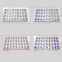 Custom Acrylic Mahjong Set - Zodiac, Singapore, USA, Gift