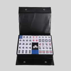 High Quality Taiwan Mahjong Tile Set - 30/16 Pay Leather Box