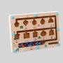 YUCI Color Digital Maze Puzzle - Montessori Educational Toy