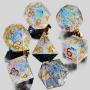 Resin Dice Set - DND Polyhedral RPG Dice