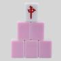 Professional 42# Mahjong Set - 144pcs Custom Pink Game Set