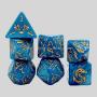Pearl Dragon Polyhedral Dice Set - D&D RPG Dice
