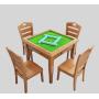Solid Wood Casino Poker Table - Customize Your Game