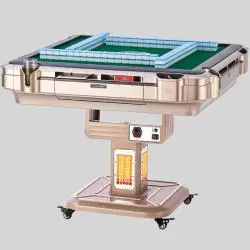 Folding Chinese Mahjong Table - Heating Function, Sanzheng