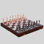 Deluxe Metal Chess Set - Handmade Educational Toy