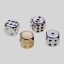 Custom DND RPG Resin Dice Set - Personalized Polyhedral Dice