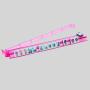 Neon Pink Mahjong Pushers Set Racks