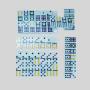 Custom Mexican Train Dominoes - Aluminum Case OEM