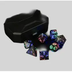 Custom LED Dice Set - DND RPG Tabletop Game