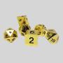 Custom Polyhedral Metal D&D Dice Set - Wholesale Zinc Alloy Dice