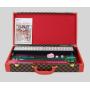 Custom Luxury American Mahjong Set with Pushers & PU Leather Case