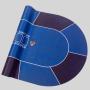 Rubber Poker Table Mat - Baccarat & Texas Hold'em