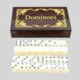 Legacy Deluxe Dominoes Game Set with Wood Case