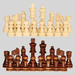Antique Wooden Chess Sets - Luxury King/Pawn/Knight/Dragon