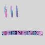 Custom Acrylic Dominoes - Special Effect Glitter