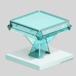 Luxury Automatic Glass Mahjong Table - JS-stone
