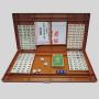 Custom 4 in 1 Mahjong Table - Ivory Yellow