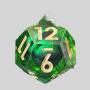 Green Dragon Eye Resin Dice Set - D&D RPG Wholesale