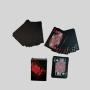 Custom Poker Deck - Black PVC Waterproof Cards - Logo Printing