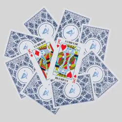 Custom Plastic Casino Poker Cards - Jumbo, Waterproof, Logo Printing