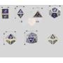 Metal Polyhedral Dice Set - Wholesale, Custom MF D1-D20