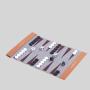 Luxury Foldable PU Leather Backgammon Chess Set - OJR