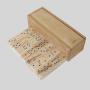 Classic Double-Nine Domino Set - Wooden Tiles with Case (3+)