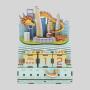 Tonecheer 3D Wooden Puzzle Calendar Toy