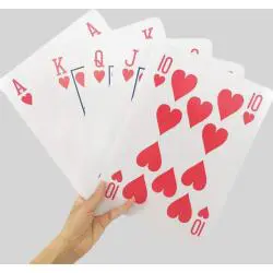 Custom Jumbo Poker Cards - Family Entertainment