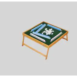 Folding Mahjong Table Camping Outdoor Games Set