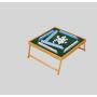 Folding Mahjong Table Camping Outdoor Games Set