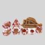 DND Resin Bone Dice - Custom 16mm RPG