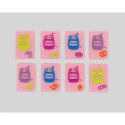 Custom Pink Mahjong Tiles - Acrylic Melamine Game Set
