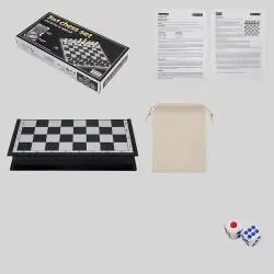 Portable Magnetic Chess Set - Kids Travel Board Game