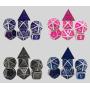 D&D Metal Dice Set - 7 Dice, Pathfinder Roleplaying Game