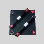 Natural Rubber Poker Mat - 4 Player Mahjong Table Mat