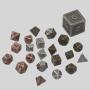 6mm Metal Dice Set - D&D RPG Dice (7pcs)