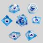 Custom DND Polyhedral Dice - Bulk Resin Demon Eyeball Dice