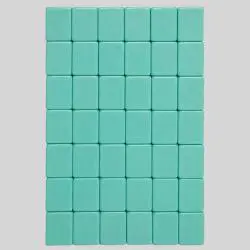 44mm Auto Mahjong Set - 4 Player Green Back Melamine Tiles