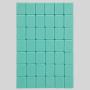 44mm Auto Mahjong Set - 4 Player Green Back Melamine Tiles