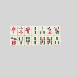 Chinese Mahjong Set - 144 Tiles, Portable with Box