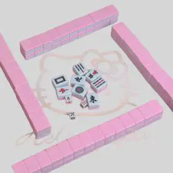 3 Color Mahjong Set - Mini Family Table Game