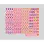 Custom Pink Mahjong Tiles - Acrylic Melamine Game Set