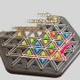 Geometry Chain Chess Puzzle Board Game - Logic Toys for Kids