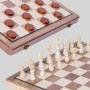 Portable Magnetic Wooden Chess Set - Pengle International Chess Game