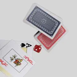 Custom Logo Poker Cards - Glossy PVC, Free Sample