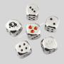 Personalized DND RPG Metal Dice - Custom Engraved Logo